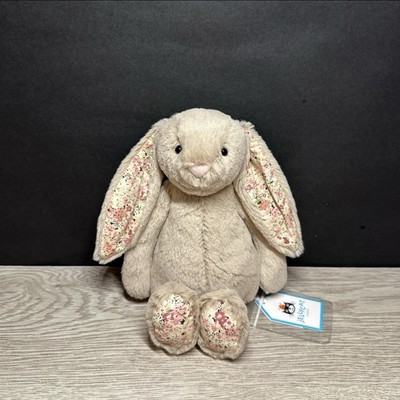 ぬいぐるみ  Blossom Bea Beige Bunny Bashful Beige Bunny 'Petal' - Official Jellycat