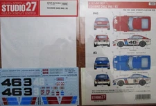 DECAL: S27 DC1253 BRE Datsun 240Z #46/#3