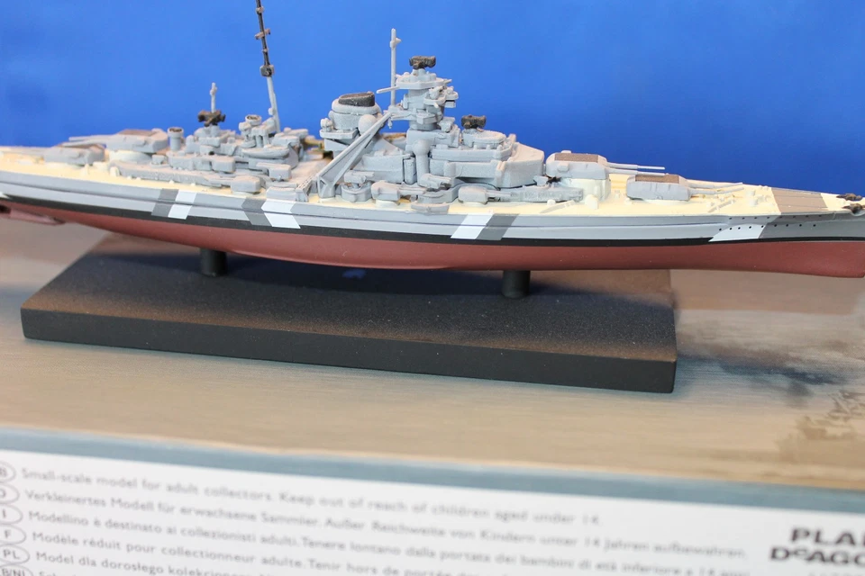 DeAgostini Kriegsschiffe 1:1250, Schlachtschiff Bismarck - Bild 4 von 4