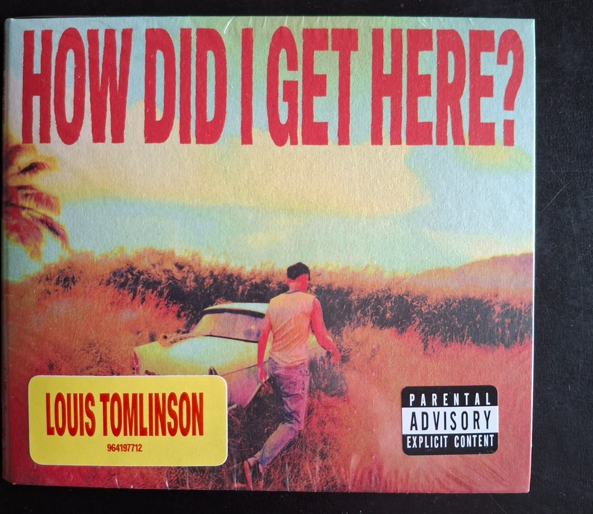 LOUIS TOMLINSON SIGNED HOW DID I GET HERE CD AND 12
