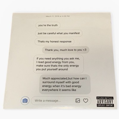 Juice WRLD Vinyl 7'' Legends / Rich And Blind, White Record New/Sealed