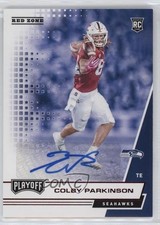 2020 Panini Playoff Rookies Red Zone Auto Colby Parkinson #272 Auto 17qd