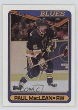 1990-91 Topps Paul MacLean #110 0a1