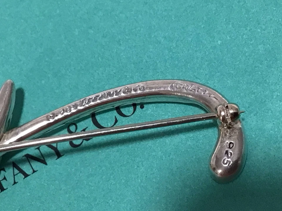 Broche TIFFANY & Co. prata esterlina 0,925 por PERETTI / Tiffany & Co. CARTÃO - Imagem 2 de 4