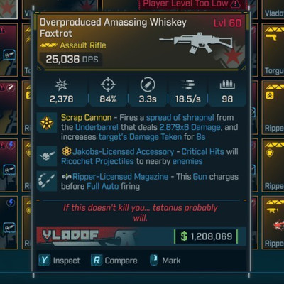  Borderlands 4 [PS5/XBOX/PC] NEW Vex Watt Witch Moxsy Build 10+ items LVL 60