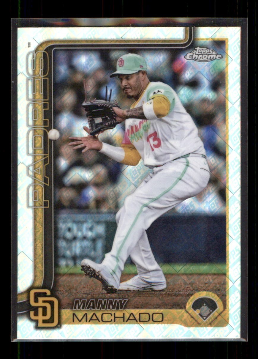 2025 Topps Chrome #53 Manny Machado Topps Refractor