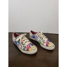 Coach Sneakers Low Top Canvas Colorful Patter...