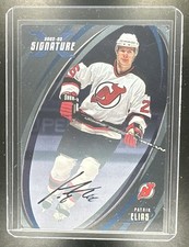 2002-03 In The Game Signature Series Patrik Elias Silver Auto