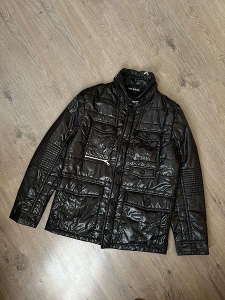 Men Neil Barrett Jacket Black Polyester 40 /L / 48