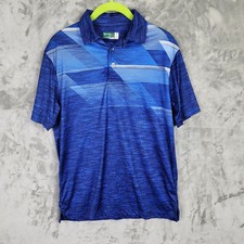 Ben Hogan Performance Golf Polo Shirt Men  s Size Small Blue Short Sleeve