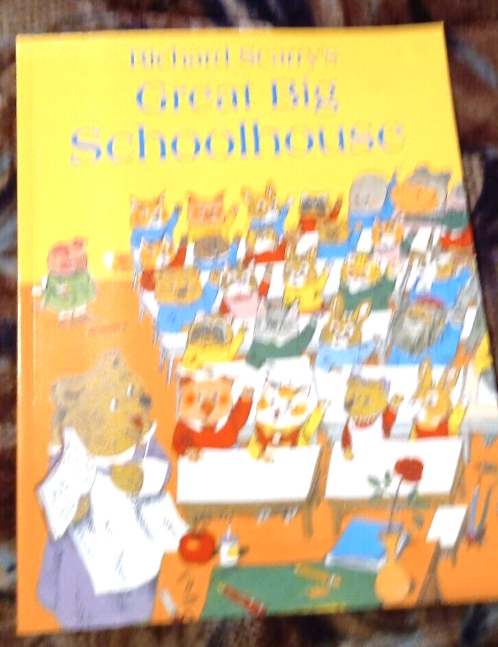Great Big Schoolhouse By Richard Scarry Paperback