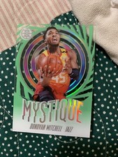 2019-20 Illusions Donovan Mitchell Mystique Acetate Emerald PULLED TODAY SP MINT