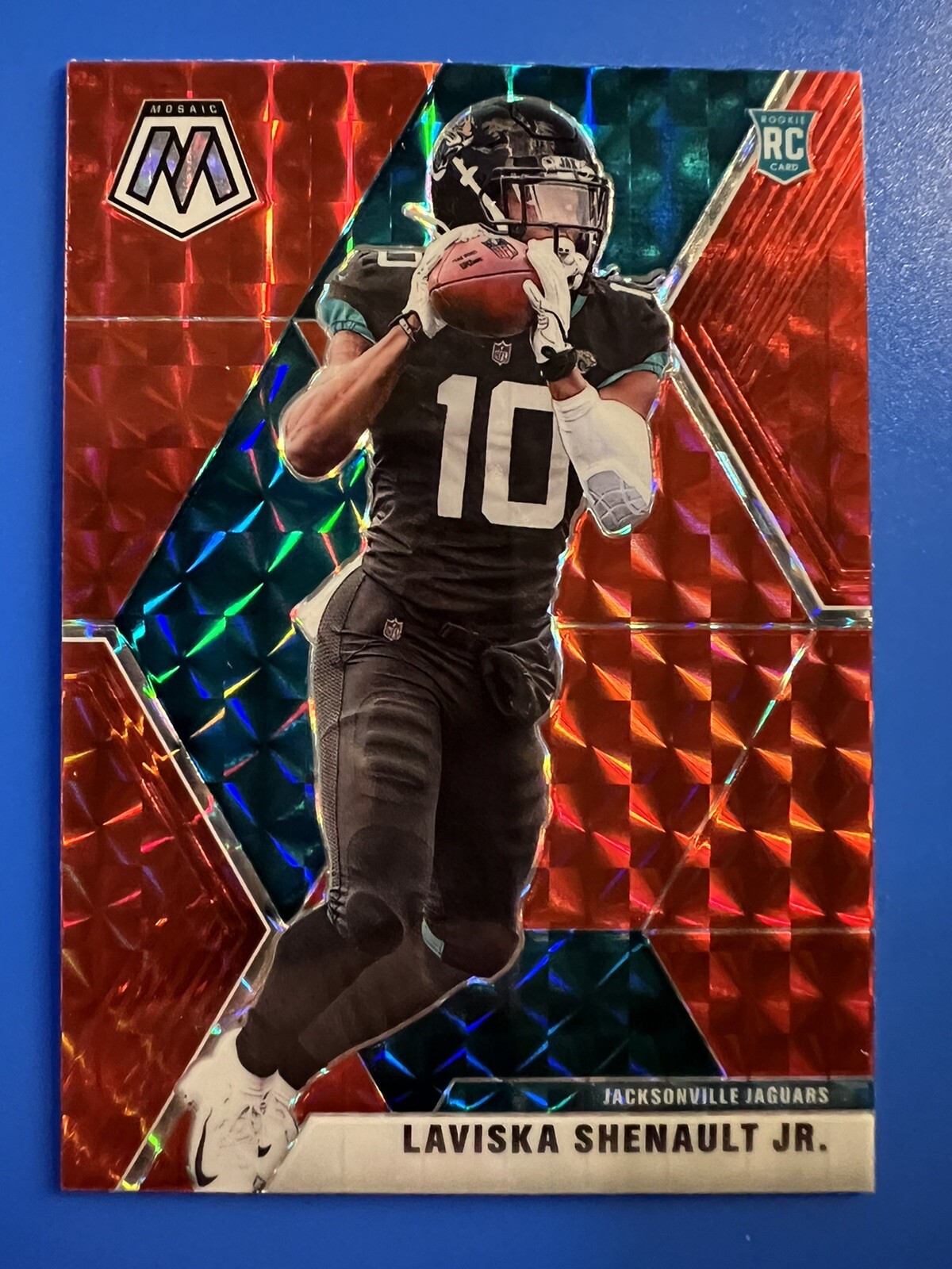 2020 Mosaic Laviska Shenault Jr. Rookie Red Prizm #217 - Jaguars RC