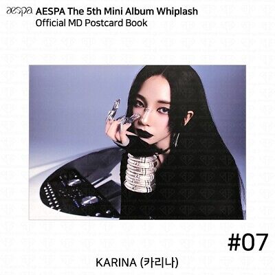 Aespa 5th Mini Album Whiplash POP UP MD Postcard Book Aespa 5th Mini Album Whiplash POP UP MD Postcard Book
