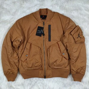 Nike Air Jordan Wings MA-1 Size Small S Brown Bomber Jacket CK6668 290 New | eBay