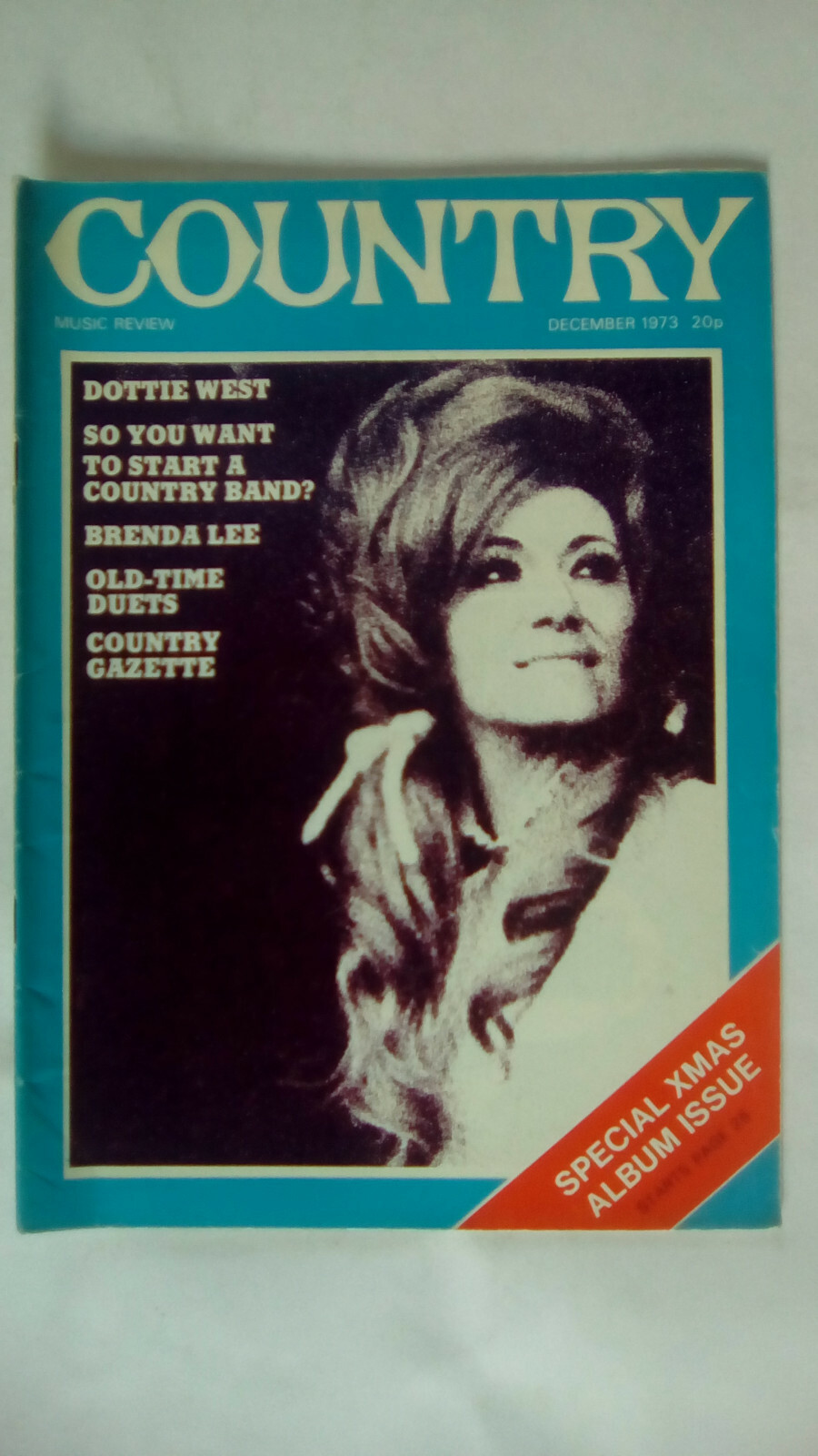 Country Music Review Magazine December 1973 eBay