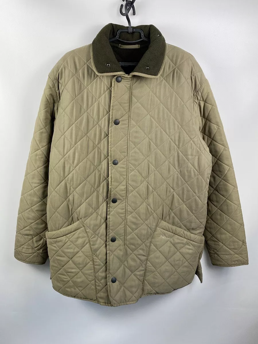 Barbour Microfibre Polarquilt men’s jacket size Xl beige MQU0022OL71