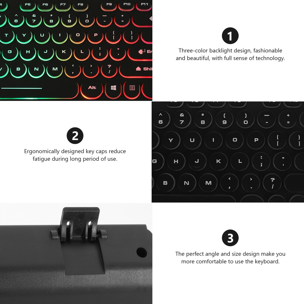 Mechanical Keyboard Ultra-thin Silent Fashionable Practical Notebook Work