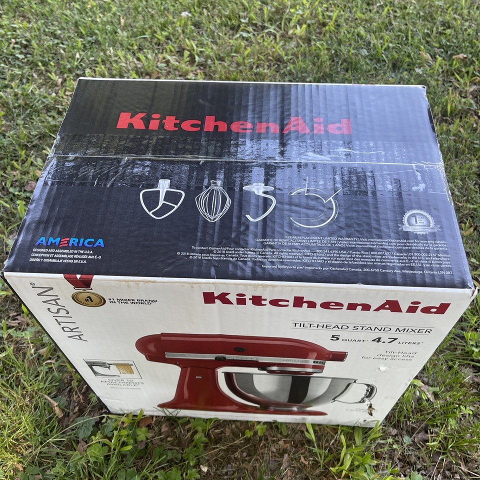 KitchenAid KSM150PSER Artisan TiltHead Stand Mixer Empire Red