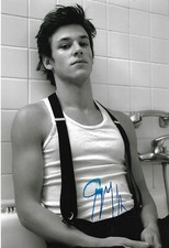 Gaspard Ulliel autograph signed 20x30 cm picture