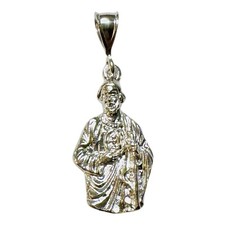 Dije colgante de plata de ley de San Judas "San Judas Tadeo"