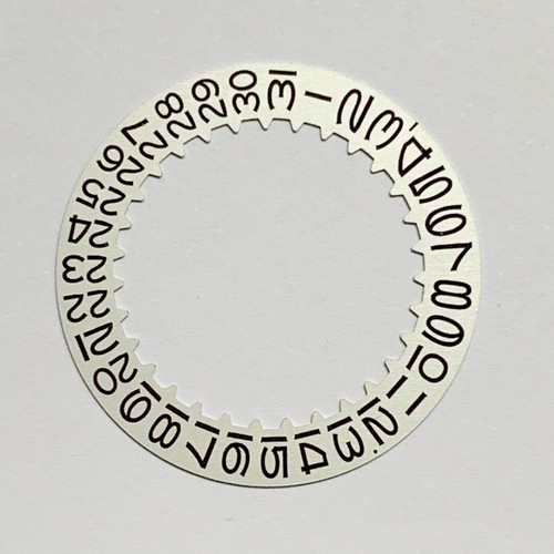 NOS GENUINE SEIKO DATE WHEEL PART NUMBER 801 xxx ALL MODELS ON LIST - Picture 69 of 69