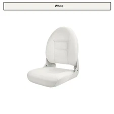 Tempress NaviStyle High Back Folding Boat Seat | White | 54800
