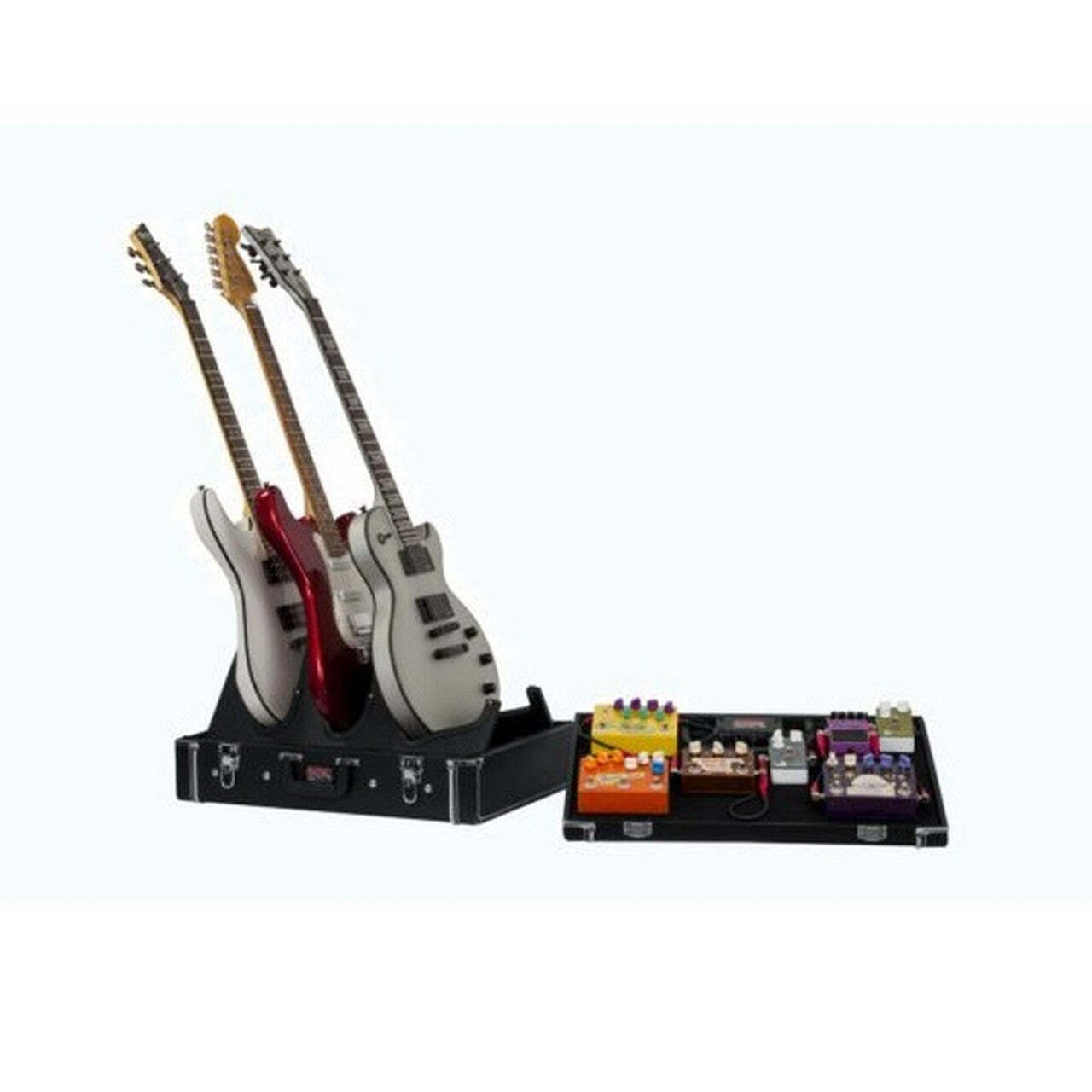 Педальная доска Gig Box Jr со встроенной 3-кратной подставкой для гитары и G-ШИНОЙ 51890₽