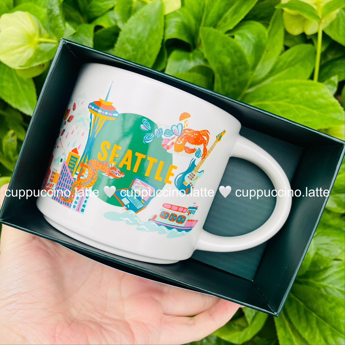 NEW Starbucks 2024 Discovery Series Seattle City Graphic Mug in 