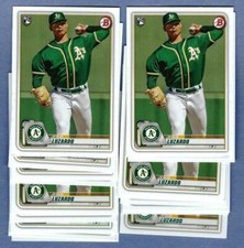 23) JESUS LUZARDO 2020 Bowman RC rookie card lot PHILLIES #61 GEM MINT? 10