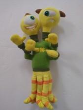 Disney Store Monsters University Terry  Terri Plush 2 Headed
