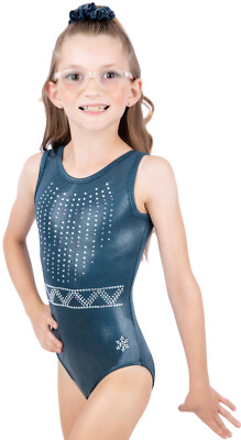 NEW! Brilliance Gymnastics Leotard by Snowflake Designs - Oceanic or Wine