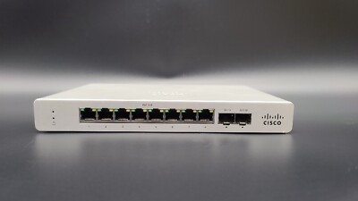 Switch Cisco Meraki MS120-8LP – 8 Ports PoE – Excellent état