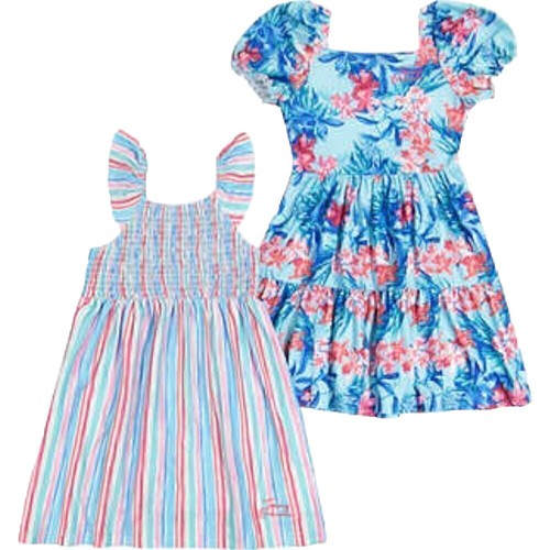 johanna ortiz blue floral dress Johanna Ortiz Linen Floral Cutout Midi Dress Blue