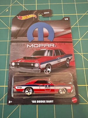 2023 HOT WHEELS  68 DODGE DART MOPAR SERIES 1/5 RED
