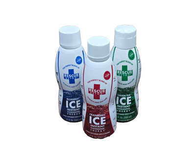 Rescue Detox Instant Cleansing Energy 17 oz | Blueberry | Cranberry | Green Tea