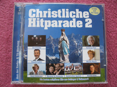 2 Musik CD Set Christliche Hitparade 2 Hansi Hinterseer Michael Hirte Carina