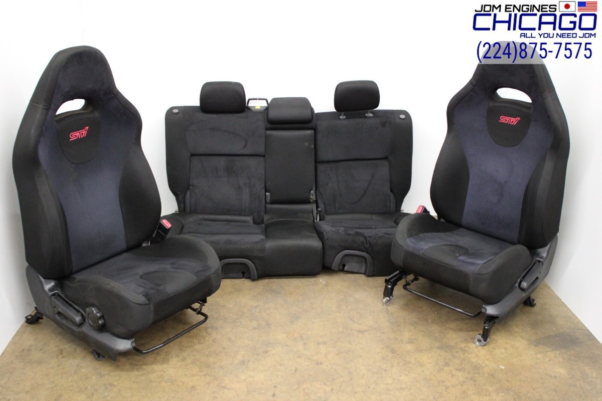 JDM 2003-2008 Subaru Forester SG9 STI Front and Rear Seats