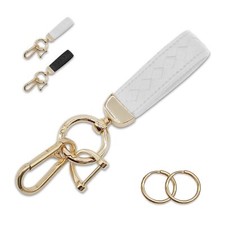 Car Keychain for Women Key Chains Women Men for Car Keys Fob Holder with Keyr...
