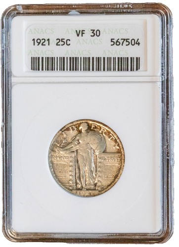 1921 P Quarter Dollars Standing Liberty Quarter NGC VF-30 | eBay