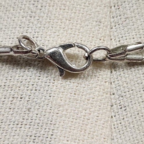 Collana tono argento catena multi serpente extra lunga - Foto 3 di 8