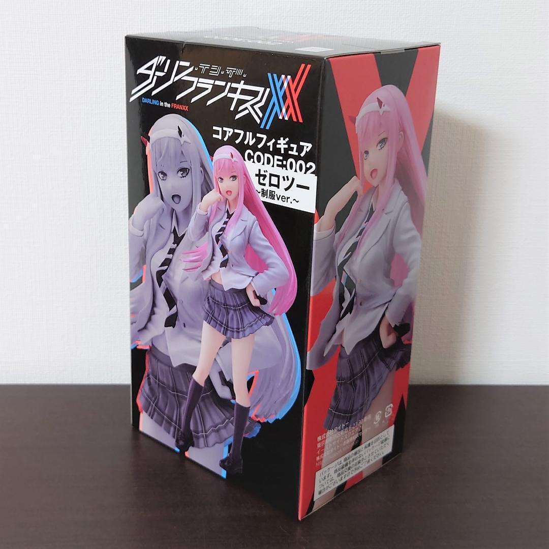 Taito Darling in The FRANXX Coreful Figure Zero Two Uniform Ver. Figure  Statue Japanese Ver. : Toys & Games 