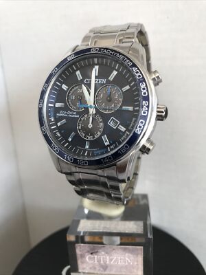Citizen Herren Eco-Drive Alarm Perpetual Calendar Edelstahl Armband Uhr