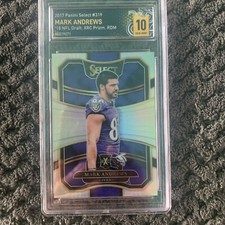 2017 Select Mark Andrews XRC Silver Rookie Card #319 Black Mamba Grading 10