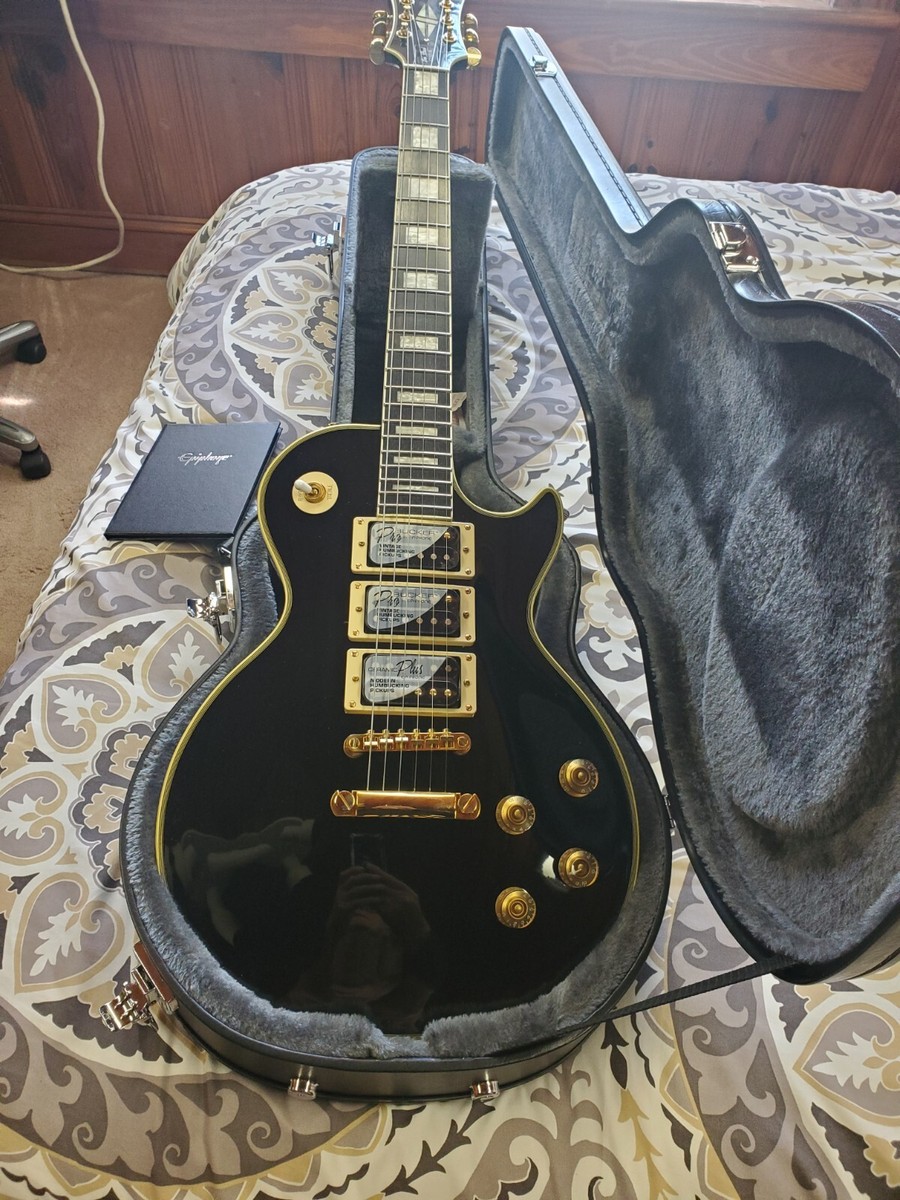 Epiphone Peter Frampton Les Paul Custom Pro Premium Outfit LIMETED