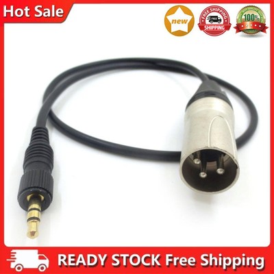 3,5-mm-Audiokabel XLR 3-polig für Sony UWP D11 D21 Mikrofon-Tonaufnahme DE