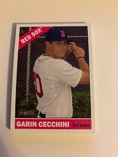 2015 Topps Heritage #111 Garin Cecchini Boston Red Sox