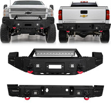 Luywte For2007-2010 Chevy Silverado 25003500 Hd Frontrear Bumper Wwinch Plate Luywte For2007-2010 Chevy Silverado 25003500 Hd Frontrear Bumper Wwinch Plate