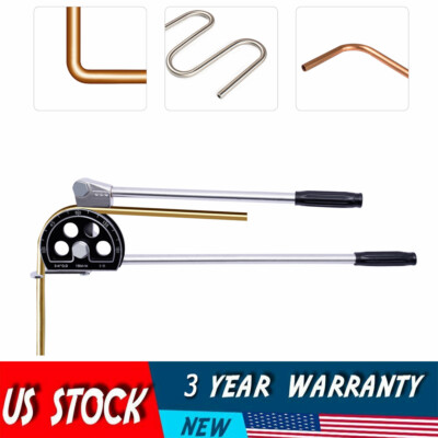 3/4'' Ratcheting Pipe Tube Bender HVAC Refrigeration Tool Aluminum Copper Pipe