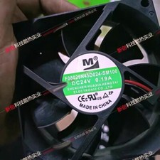 1PCS F08025N45D024-SM100 DC24V 0.19A 2-wire silent cooling fan